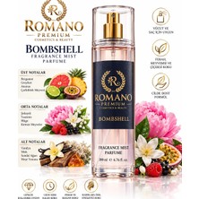 Romano Bombshell Vücut Spreyi 200 ml Kalıcı Parfüm Esanslı