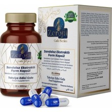 Zerofit Sandaloz Ekstraktlı Form Kapsül 30 Adet Katkısız Türkiye Üretimi Doğal Takviye Gıda