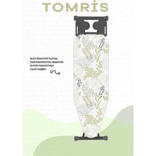 Akyüz Home Perilla Tomris Ütü Masası Geniş Tabla Ayarlanabilir Yükseklik Katlanabilir Dayanıklı Gövde 15018