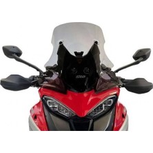 Wrs Ducatı Multıstrada V4 S Sport Rally 2020-2024 Tourıng Rüzgar Siperliği Koyu Füme