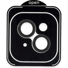 Semel Joko Apple iPhone 13 Pvd Metal Kamera Lens - Siyah