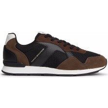 Tommy Hilfiger Erkek Karma Dokulu File Panelli Eva Tabanlı Kahverengi Sneaker FM0FM06001-GV0