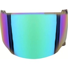 ZEUS-ZS-811A+ZS-813A8(USE Same Vısor) Chrome Raınbow %50