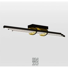 Enzo Light Cosmo Tavan Yatak Odası Kumandalı Loş & Net Tavan Avizesi Füme Kumandalı Dimmerli