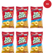 Lorenz Pom Sticks Salted Potato Chips 85G x 6 Adet