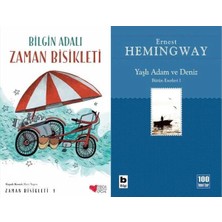 Can Yayınları Zaman Bisikleti 1 (Bilgin Adalı) ve Yaşlı Adam ve Deniz (Ihtiyar Balıkçı)