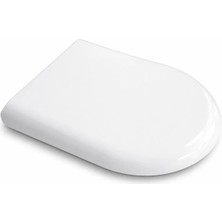 Isvea K30 Klozet Kapağı Slim Duroplast Soft Close Yavaş Kapanan Tak Çıkar Beyaz