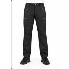 D-Star Erkek Softshell Pantalon Içi Polar Su Itici Rüzgar Geçirmez 5 Cepli Outdoor Spor Pantalon