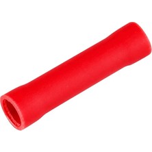 Powermaster PM-39055 0,5-1,5mm2 Kesit 25X6X4MM Soket Kırmızı Izoleli Kablo Pabucu (100'LÜ Paket)