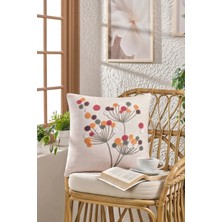Loselya Soft Kadife Baskılı 43 x 43 cm Kırlent Kılıfı
