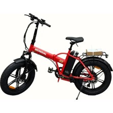 Mondial E-Bike Starlight M Karlanabilir Elektrikli Bisiklet - Kırmızı