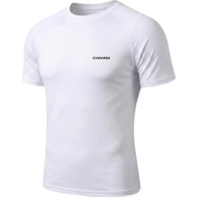 Gym Viper Erkek Muscle Fit Spor Tişört Fitness Gym Antrenman T-Shirt Kısa Kollu