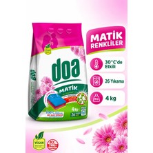 Doa Matik Toz Deterjan Renkliler 4 kg 26 Yıkama