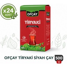 Ofçay Tiryaki Dökme Siyah Çay 500 G-24\'lü Koli