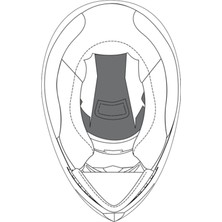 Agv-Crown Pad K3 Sv (Xl)