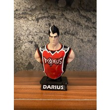 Riva Self Darius Büst Figür – 13 cm Noxus Koleksiyonluk Oyuncak & Masaüstü Dekoratif Heykel