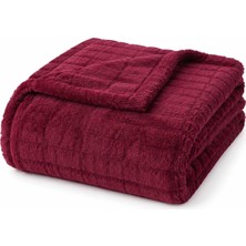 Mira Home Tek Kişilik Wellsoft Tv Battaniyesi Softly 100X175 cm Bordo