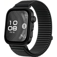 Str Store Huawei Watch Fit 3 / Fit 4 / Fit 4 Pro/fit 5 / Fit 5 Pro Uyumlu Nylon Loop Velcro Kumaş Kordon - Nefes Alabilen, Ayarlanabilir Cırt Cırtlı, Ultra Hafif Sport Loop Saat Kayışı