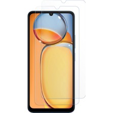 Caseonn Xiaomi Redmi 13C Esnek Ultra Ince Nano Cam Ekran Koruyucu Şeffaf (2 Adet)