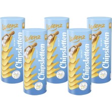 Lorenz Chipsletten Sea Salt Patates Cipsi 100 G X5 – Hafif Tuzlu Çıtır Cips Seti