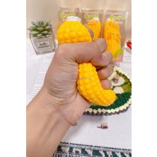 Vattara Mısır Crunchy Squishy Çıtırdayan Mısır Sukuşi Çıtır Çıtır Ses Çıkaran Squısh Stres Oyuncağı 1 Adet Gönderilecektir