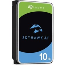 Seagate 3.5" 10TB Skyhawk ST10000VE001 7200 Rpm 256MB Sata-3 Güvenlik Diski
