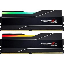 GSkill Gskıll 64GB (2x 32GB) Ddr5 6000MHZ CL26 Rgb Dual Kıt Pc Ram / Tz5 Neo Rgb F5-6000J2636H32GX2-TZ5NR