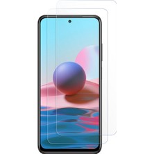 Caseonn Xiaomi Redmi Note 10 Esnek Ultra Ince Nano Cam Ekran Koruyucu Şeffaf (2 Adet)