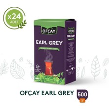 Ofçay Earl Grey Bergamot Aromalı Dökme Siyah Çay 500 G-24\'lü Koli