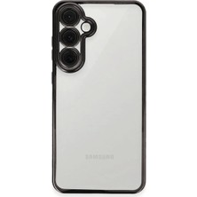 Str Store Samsung Galaxy S24 Fe Kılıf Razer Lensli Silikon - Siyah