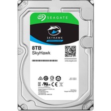 Seagate 8tb 3.5" Skyhawk ST8000VE001 7200 Rpm 256MB Sata-3 Güvenlik Diski