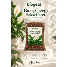 Biopeat Barış Çiçeği Saksı Harcı 3 Litre | Barış Çiçeği Için Torf, Cocopeat ve Perlit Karışımı