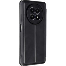 Str Store Realme 12 5g Kılıf Flip Cover - Siyah