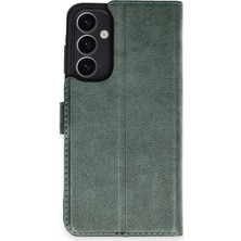 Str Store Samsung Galaxy A25 5g Kılıf Trend S Plus Kapaklı Kılıf - Yeşil