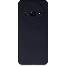 Str Store Xiaomi Redmi A3 4g Kılıf Nano Içi Kadife Silikon - Lacivert