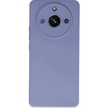 Str Store Realme 11 Pro Kılıf Nano Içi Kadife Silikon - Lila