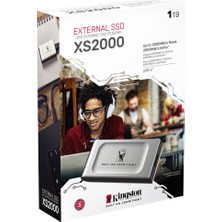 Kingston Kıngston 1tb SSD XS2000 SXS2000/1000G Type-C Harici Disk