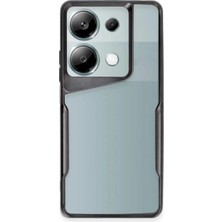 Str Store Xiaomi Redmi Note 13 Pro 4g Kılıf Boyi Silikon Kapak - Siyah