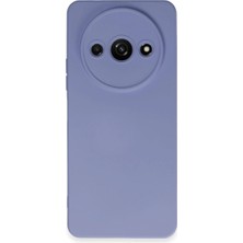 Str Store Xiaomi Redmi A3 4g Kılıf Nano Içi Kadife Silikon - Lila