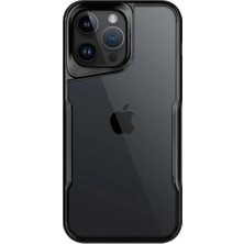 Str Store Apple iPhone 15 Pro Kılıf Boyi Silikon Kapak - Siyah