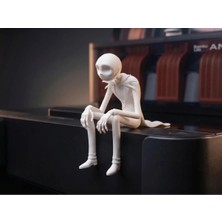 Szd Design Gotik Jack Animasyon Karakteri Tasarımlı Raf ve Ekran Üstü Figür Aksesuar