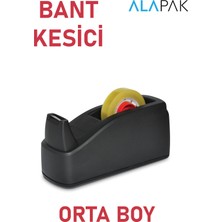 Alapak Orta Boy Bant Kesici 12MMX33M (Bant Makinesi)