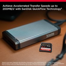Str Store Extreme Pro Sdxc Uhs-I Hafıza Kartı 64 GB (V30, Aktarım Hızı 200 Mb/sn, U3, 4K UHD Videolar, Quickflow Teknolojisi, Isıya Dayanıklı)