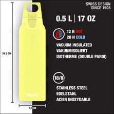 Str Store 8788.20 H&c One 0.50 Litre Termos, Sarı