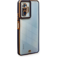 Str Store Xiaomi Redmi Note 10 Pro Kılıf Liva Lens Silikon - Mavi