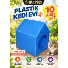 Han Plus Plastik Kedi Evi -10 Adet + Online Sıfır Atık Eğitimi