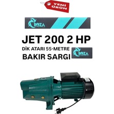 Roza JET200 2 Hp 220V %100 Bakır Sargılı Kendinden Emişli Su Motoru Ekonomik Güç ve Yüksek Performans ile