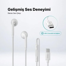 Str Store Rio 3 Usb-C Stereo Mikrofonlu Kulakiçi Kablolu Kulaklık Siyah 2KMM16S