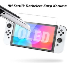 Str Store Switch OLED 7 Inç Ile Uyumlu Mat Ekran Koruyucu Oyun Konsolu