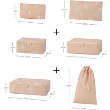 Str Store 6'lı Çocuk Odası Deniz Kızı Bavul Içi Düzenleyici Set